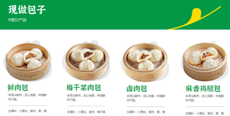 面夫子鲜肉包