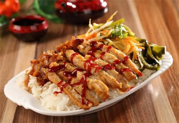 于小妹脆皮鸡饭