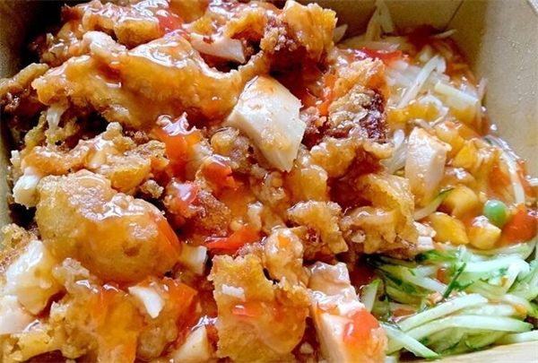 于小妹脆皮鸡饭