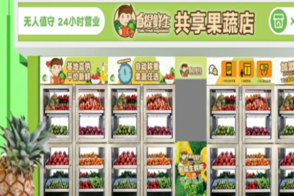 自提鲜生果蔬机加盟