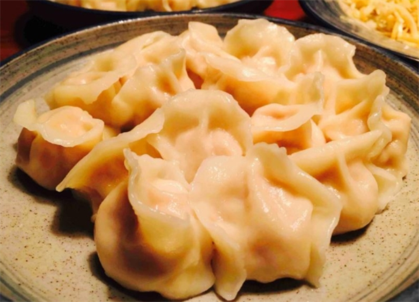 开口水饺