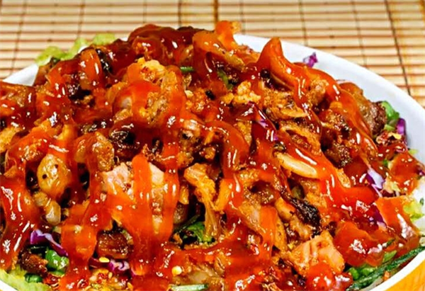 优味脆皮鸡拌饭