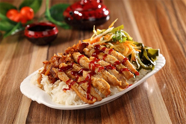 优味脆皮鸡拌饭