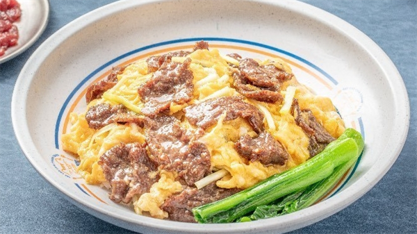 山田屋港式牛肉滑蛋饭