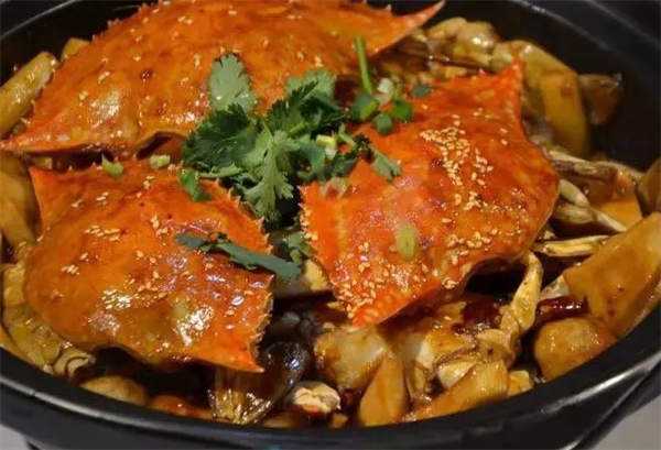 蟹皇煲肉蟹煲