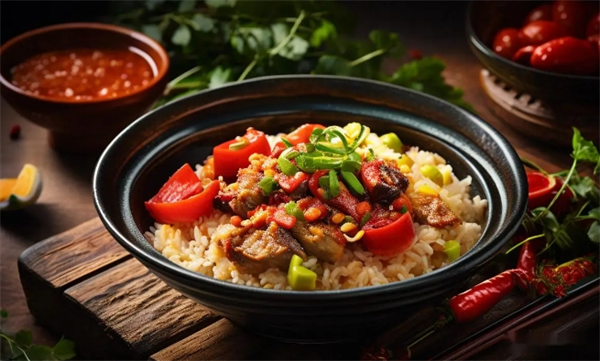 吉香黄焖鸡米饭
