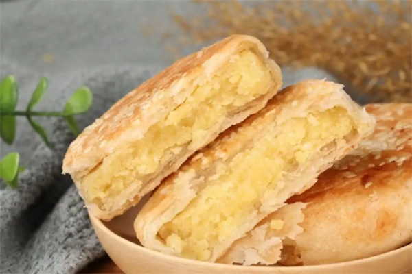 孔记板栗饼