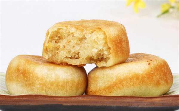 孔记板栗饼
