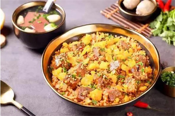 吉九野牛油拌饭