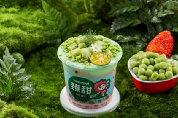 臻甜桃气酸奶加盟