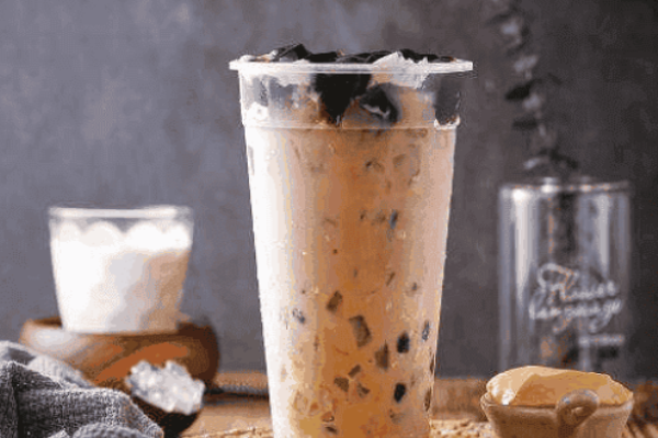 石玉烧仙草奶茶店