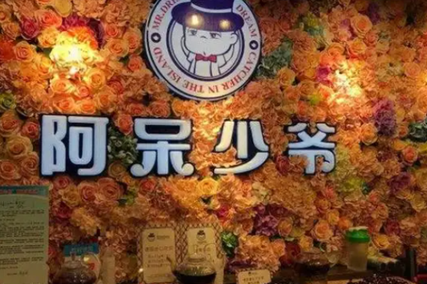 阿呆少爷花果茶加盟