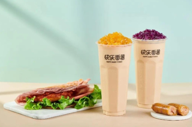 快乐番薯奶茶加盟
