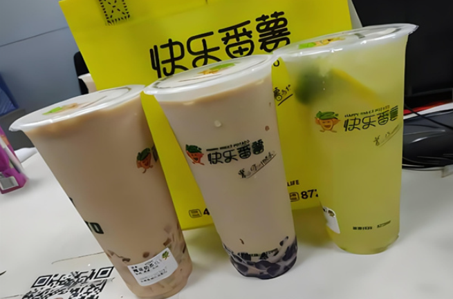 快乐番薯奶茶加盟