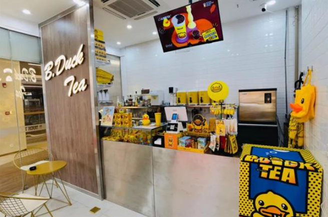 小黄鸭奶茶店加盟