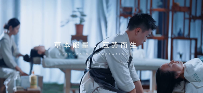 植物吻染发