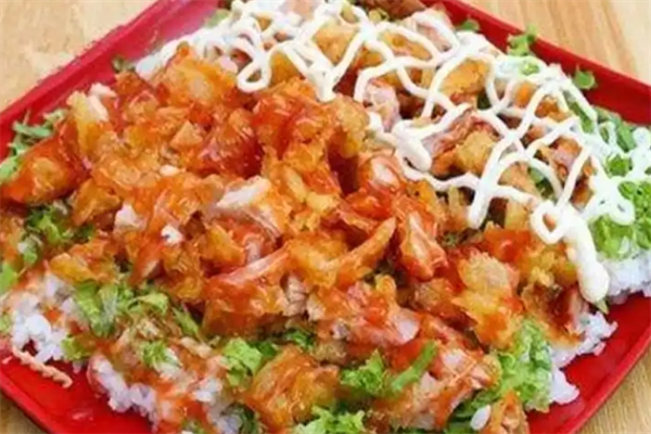 8味香辣炸鸡饭