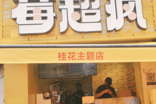 莓超疯奶茶加盟