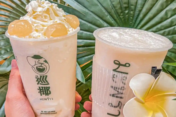 巡椰东南亚奶茶加盟