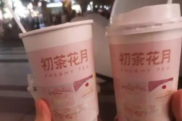 初茶花月鲜奶茶加盟