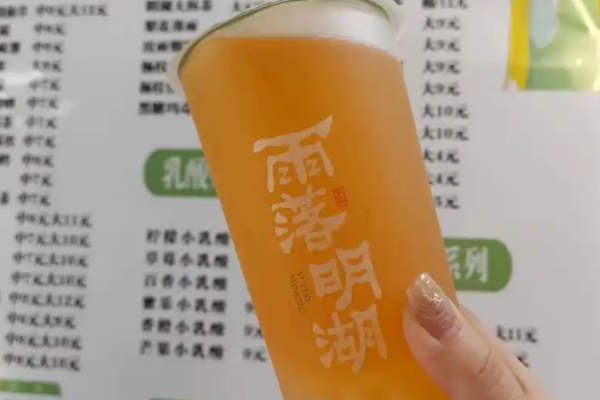 雨落明湖奶茶加盟