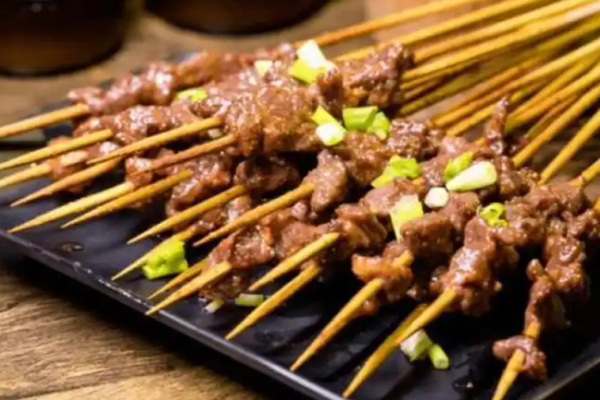 黔仙人酱爆铁签烤牛肉