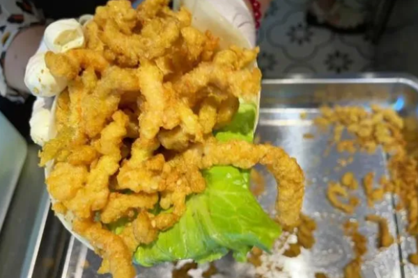 开心鸭鸡柳卷饼