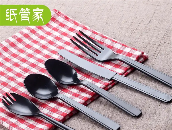 纸管家餐具