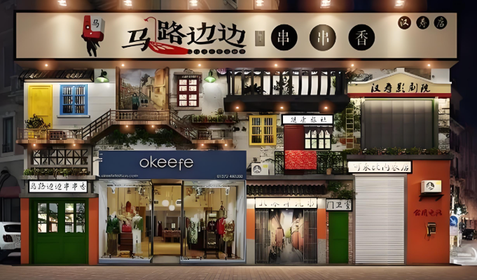 马路边边串串店加盟
