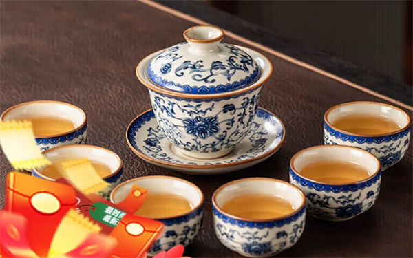 瓷牌茗茶具