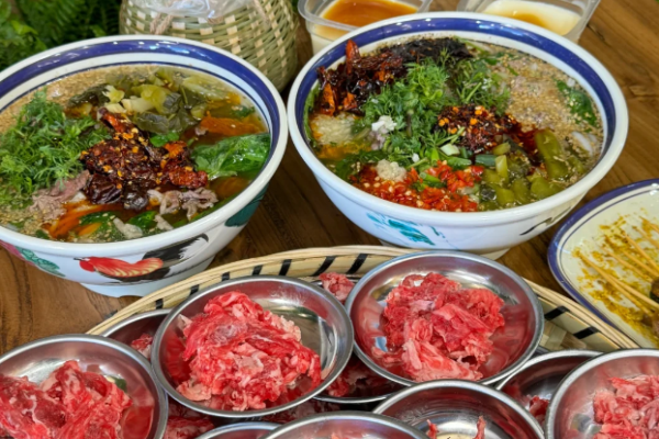 牛四嫂生烫牛肉米线