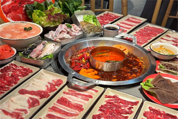 鲜切牛肉火锅