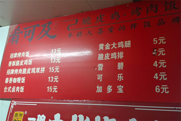 肴可及·脆皮鸡烤肉饭