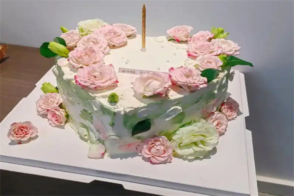 8090鲜花蛋糕