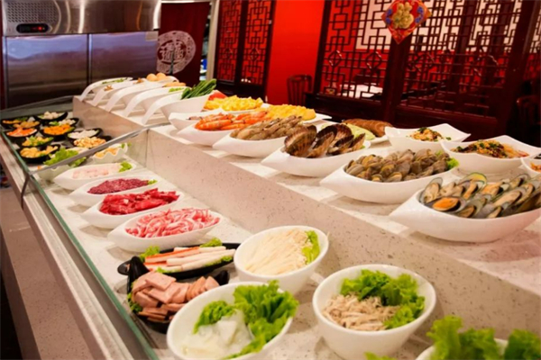 爱上锅自助火锅店