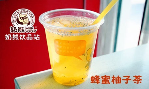 奶熊饮品站加盟