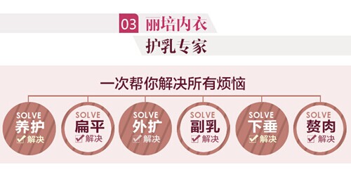 丽培---国内专业调整型无钢圈内衣品牌