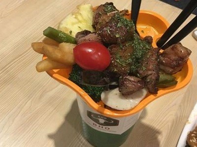 BHO牛排杯