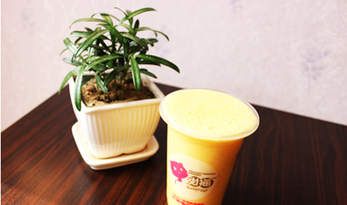 咕猫柠奶茶