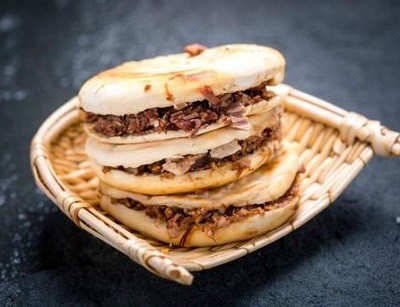 峰暴肉夹馍