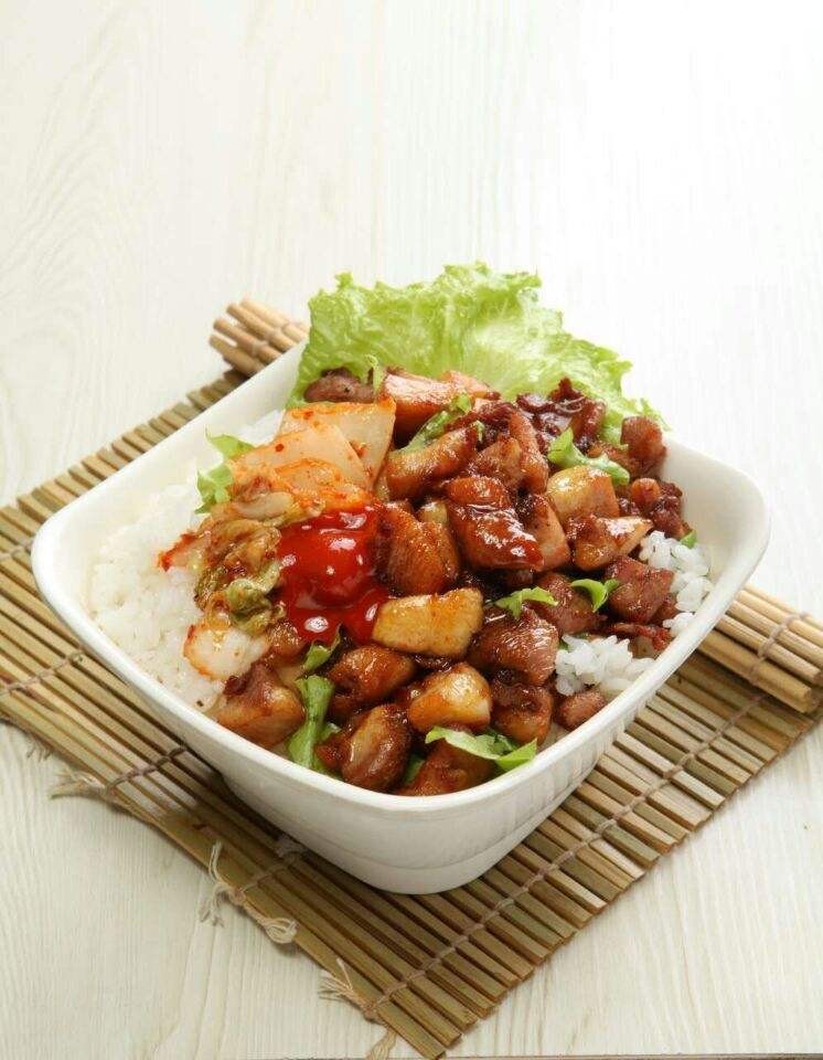 姜姐烤肉拌饭