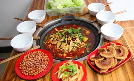 大方豆干火锅