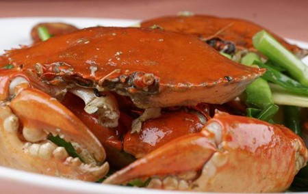 角对角肉蟹煲