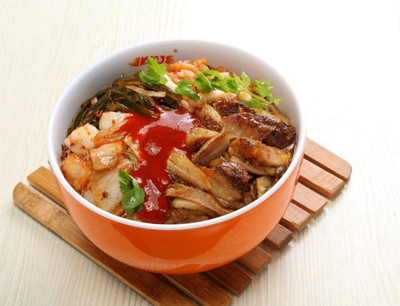 张姐烤肉拌饭