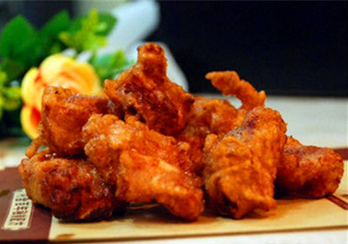 吮指疯狂鸡排排骨米饭
