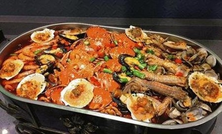 绿螺餐厅海鲜自助