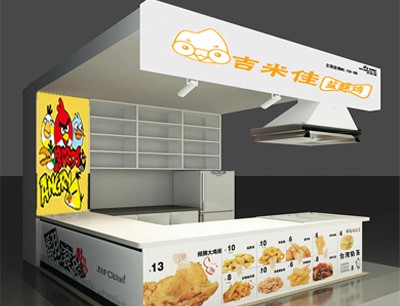 吉米佳手握鸡排
