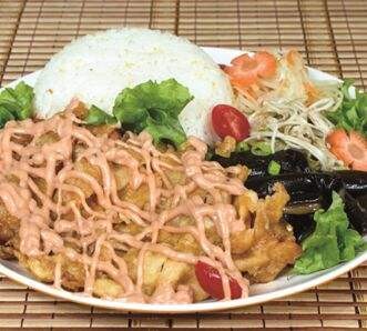 冰城火焰山烤肉拌饭