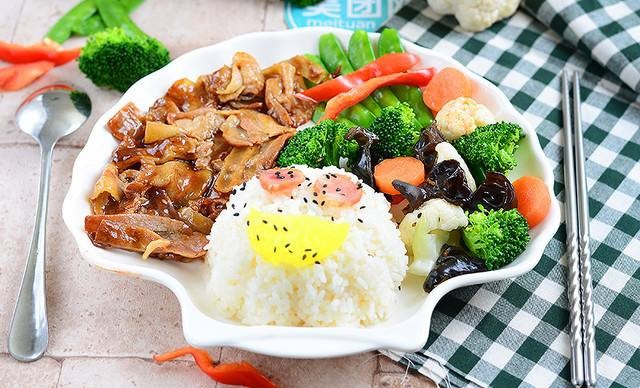 新奥尔良烤肉拌饭