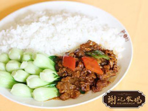 谢记牧场特色牛腩饭加盟